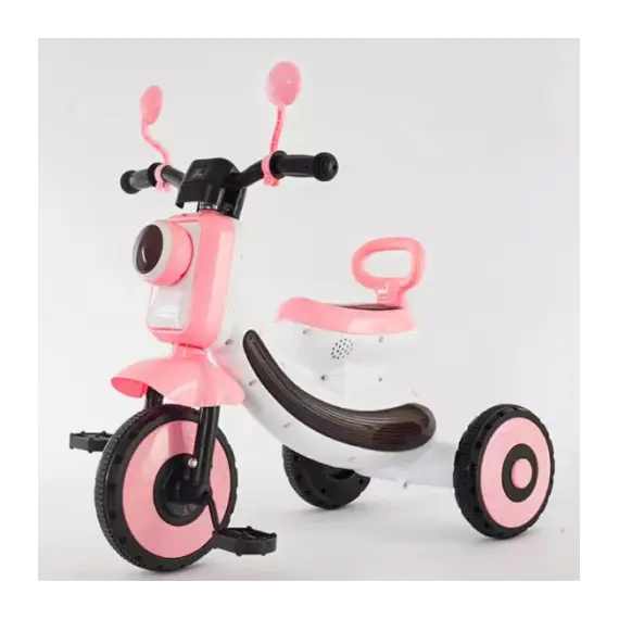 სამთვალა ველოსიპედი 6V-PINK , 3 image - Primestore.ge