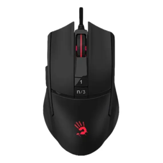 მაუსი A4Tech Bloody L65 Max RGB Gaming Mouse Stone Black  - Primestore.ge