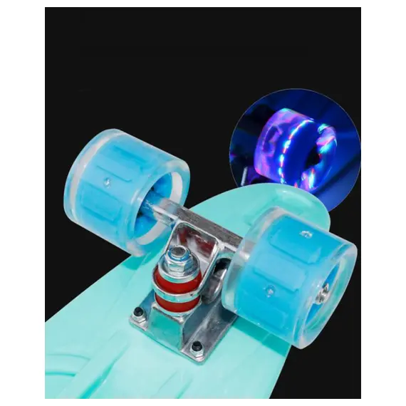 სკეიტბორდი M350YST-RIDE მანათობელი ბორბლები და სახელურით , 3 image - Primestore.ge