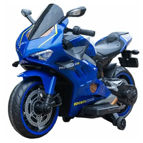 ბავშვის ელექტრო მოტოციკლი V5R-BLU - Primestore.ge