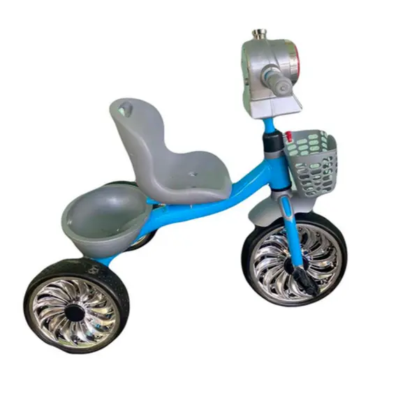 ბავშვთა სამთვალა პედლებიანი ველოსიპედი 280BLU , 2 image - Primestore.ge