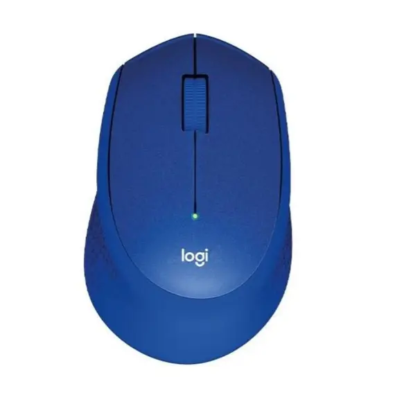 მაუსი LOGITECH M330 Silent Plus Blue/L910-004910 - Primestore.ge