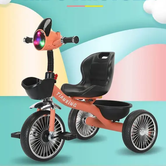 ბავშვთა სამთვალა პედლებიანი ველოსიპედი 602PINK , 2 image - Primestore.ge