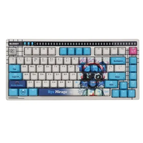 კლავიატურა A4tech Bloody AT75 Alpha Optical Switch Keyboard Nyx Mirage - Primestore.ge