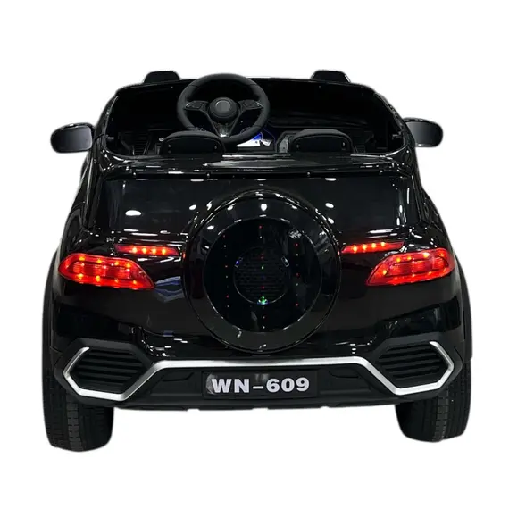 ბავშვის ელექტრო მანქანა mercedes-benz  WN-609-BLACK,ტყავის სავარძლით - Primestore.ge