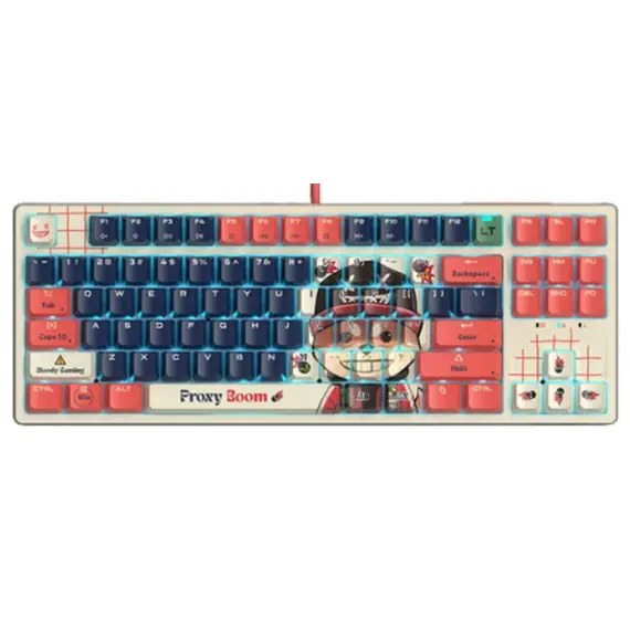 კლავიატურა A4tech Bloody AT87 Alpha Optical Switch Keyboard Proxy Boom - Primestore.ge