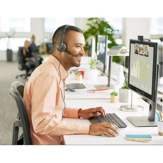 ყურსასმენი LOGITECH H340 Corded BLACK/L981-000475 - Primestore.ge