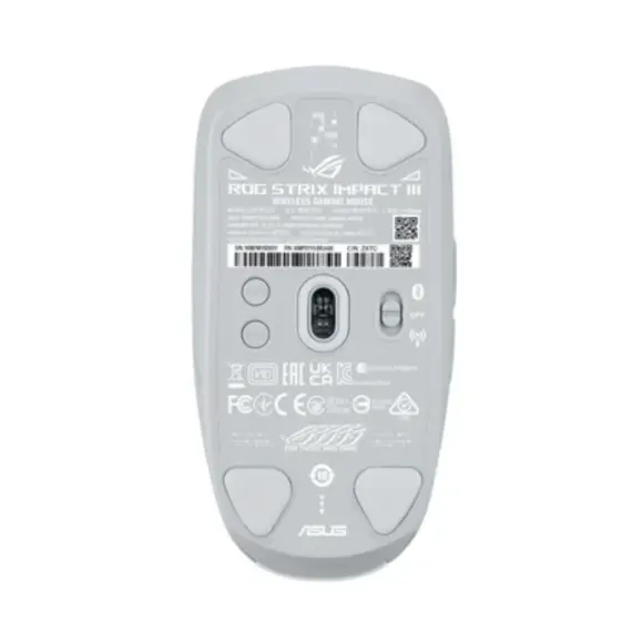 მაუსი Asus ROG Strix Impact III Wireless RGB Gaming Mouse White - 90MP03D0-BMUA10 , 6 image - Primestore.ge