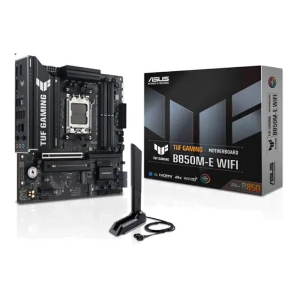 დედა დაფა Asus TUF GAMING B850M-E WIFI 4DDR5 AM5 - 90MB1LS0-M0EAY0  - Primestore.ge