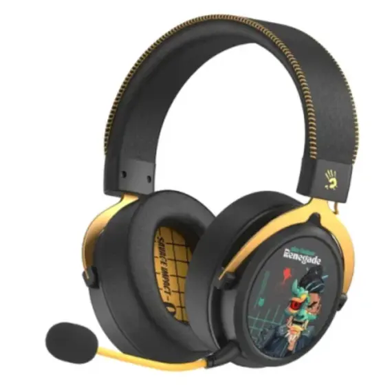 ყურსასმენი A4Tech Bloody MR595 AIO Gaming Headset With Mic Renegade Midnight  - Primestore.ge