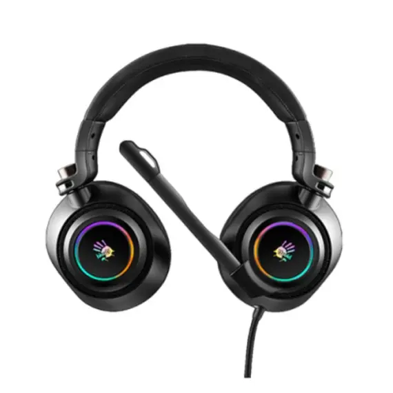 ყურსასმენი A4Tech Bloody G580 RGB Virtual 7.1 Surround Sound Gaming Headset With Mic Black , 3 image - Primestore.ge
