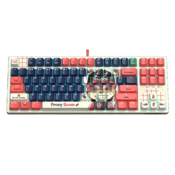 კლავიატურა A4tech Bloody AT87 Alpha Optical Switch Keyboard Proxy Boom - Primestore.ge