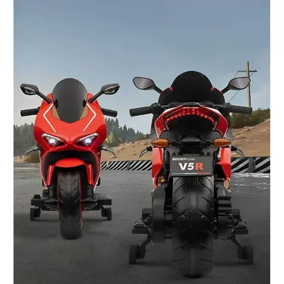 ბავშვის ელექტრო მოტოციკლი V5R-RED - Primestore.ge