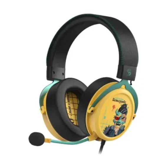 ყურსასმენი A4Tech Bloody M595 Hybridcore Gaming Headset With Mic Renegade Sunset  - Primestore.ge