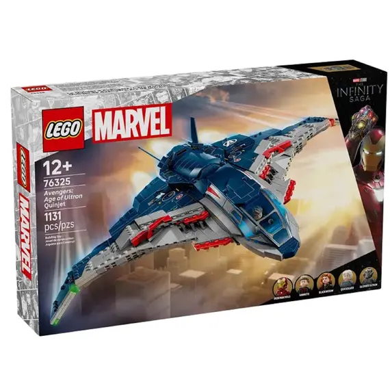 ლეგო LEGO Constructor Super Heroes Avengers: Age of Ultron Quinjet , 3 image - Primestore.ge