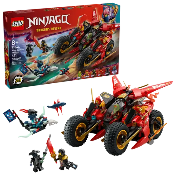 ლეგო LEGO Constructor Ninjago Ninja Combat Vehicle , 3 image - Primestore.ge