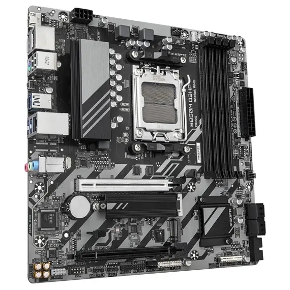 დედა დაფა GIGABYTE B850M D3HP sAM5 B850 4xDDR5 M.2 HDMI DP mATX - Primestore.ge