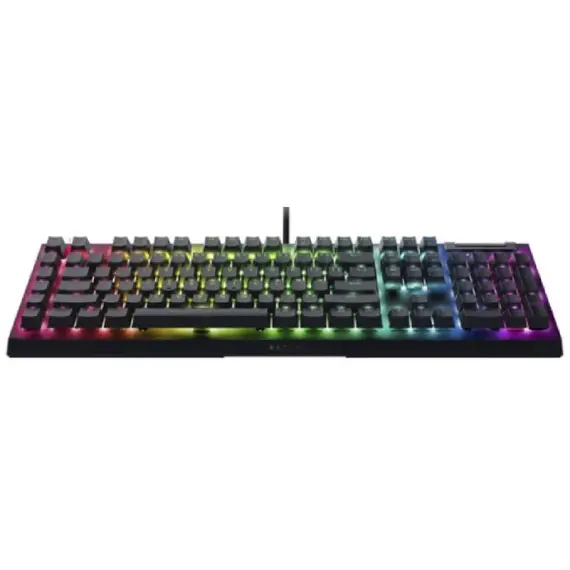 კლავიატურა Razer Keyboard mechanical BlackWidow V4 X, 110key, Yellow Switch, USB-A, EN, RGB, black , 2 image - Primestore.ge