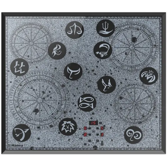 ქურის ზედაპირი Hansa Hob electrical vitroceramic, 57.5cm, Zodiac, black - Primestore.ge