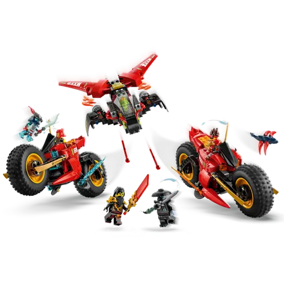 ლეგო LEGO Constructor Ninjago Ninja Combat Vehicle , 4 image - Primestore.ge