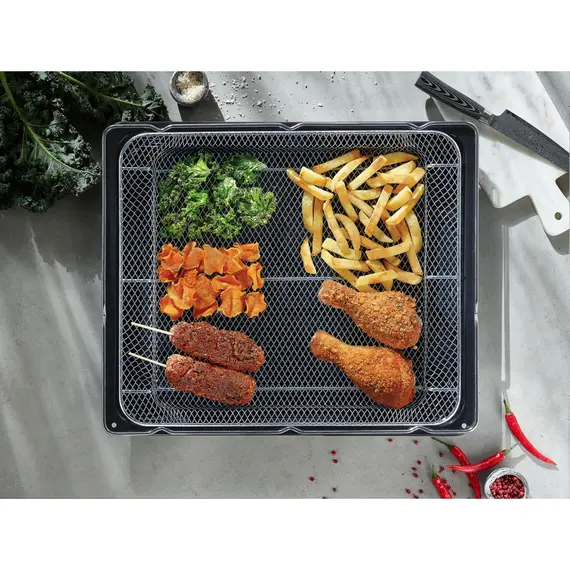 ჩასაშენებელი ღუმელი Hansa electrical, 77L, A+, display, convection, black , 4 image - Primestore.ge