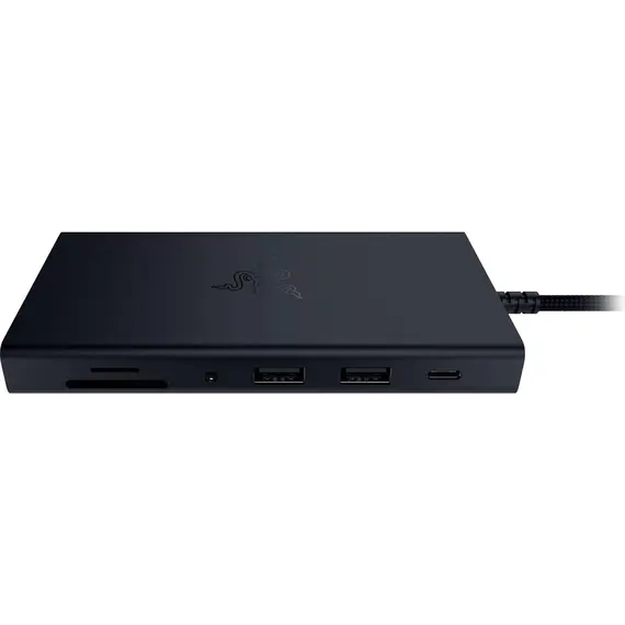 დოქ სადგური Razer Docking Station USB-C Dock, 11 Port, 7.1, black - Primestore.ge