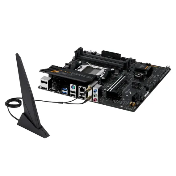 დედა დაფა ASUS TUF GAMING A620M-PLUS WIFI sAM5 A620 4xDDR5 HDMI DP Wi-Fi BT mATX - Primestore.ge