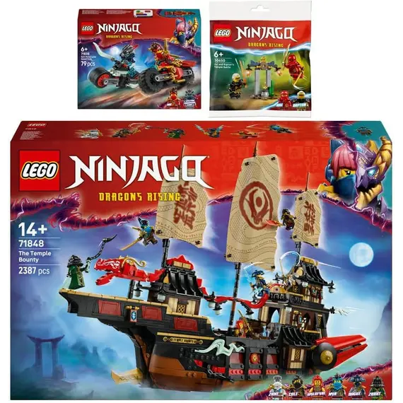 ლეგო LEGO Constructor Ninjago The Temple Bounty , 2 image - Primestore.ge