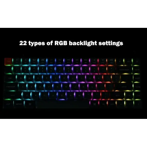 კლავიატურა Keychron K3 MAX 84Key, K pro Brown, WL/BT/USB-A, QMK, EN, RGB , 3 image - Primestore.ge