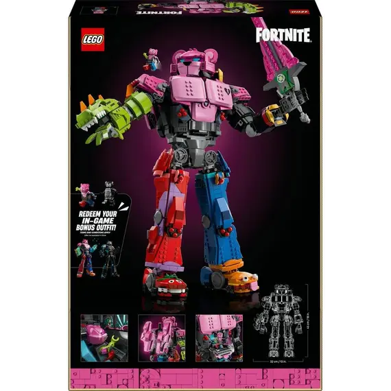 ლეგო LEGO Constructor Fortnite Mecha Team Leader , 3 image - Primestore.ge