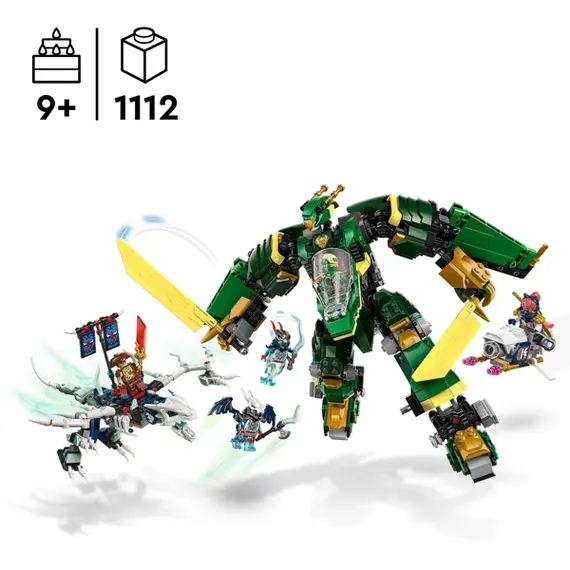 ლეგო LEGO Constructor Ninjago Lloyd’s Jet Mech , 2 image - Primestore.ge