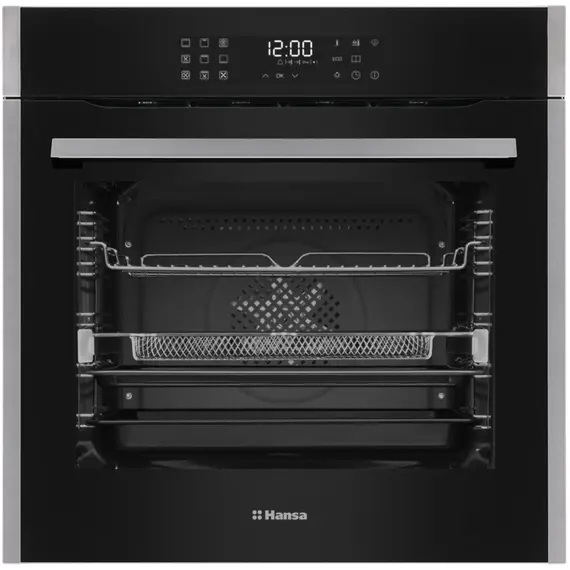 ჩასაშენებელი ღუმელი Hansa electrical, 77L, A+, display, convection, black  - Primestore.ge