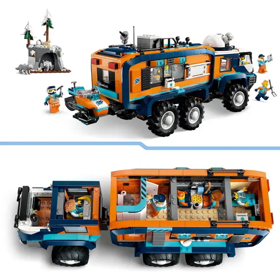 ლეგო LEGO Constructor City Arctic Explorer Science Lab Truck , 5 image - Primestore.ge