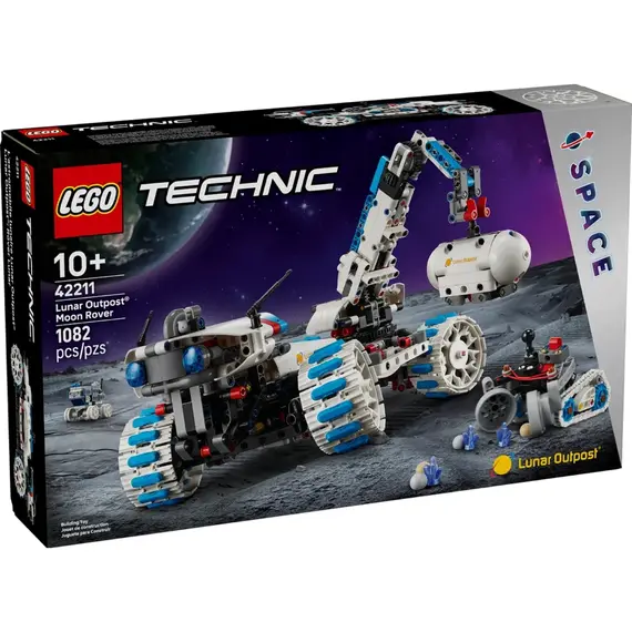 ლეგო LEGO Constructor Technic Lunar Outpost Moon Rover Space Vehicle - Primestore.ge