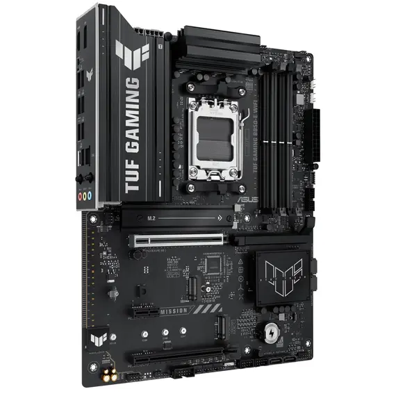 დედა დაფა ASUS Motherboard TUF GAMING B850-E WIFI sAM5 B850 4xDDR5 M.2 HDMI DP WiFi BT ATX , 2 image - Primestore.ge
