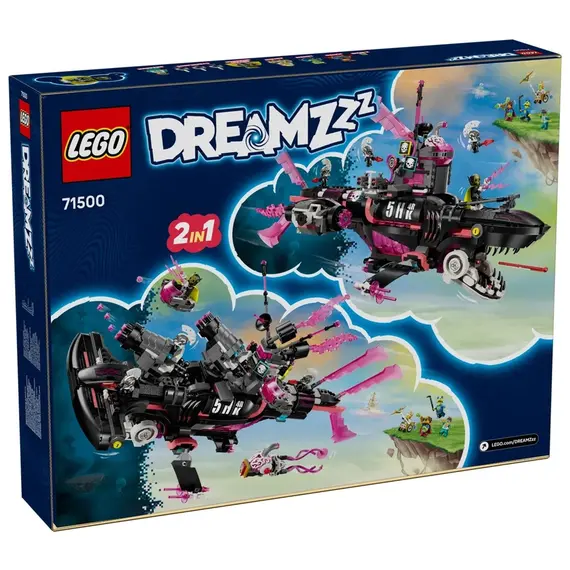 ლეგო LEGO Constructor Dreamzzz Nightmare Shark Submarine  - Primestore.ge
