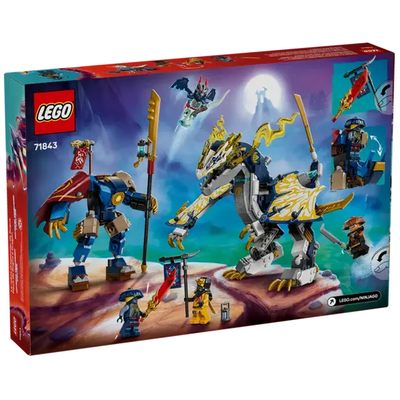 ლეგო LEGO Constructor Ninjago Rogue's Mech Dragon Rider  - Primestore.ge
