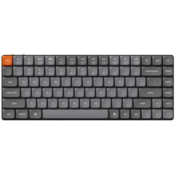 კლავიატურა Keychron K3 MAX 84Key, K pro Brown, WL/BT/USB-A, Hot-swap, QMK, EN, RGB  - Primestore.ge