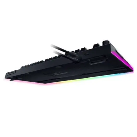 კლავიატურა Razer Keyboard mechanical BlackWidow V4 Pro 104key Yellow Switch, USB-A, EN, RGB, black , 3 image - Primestore.ge