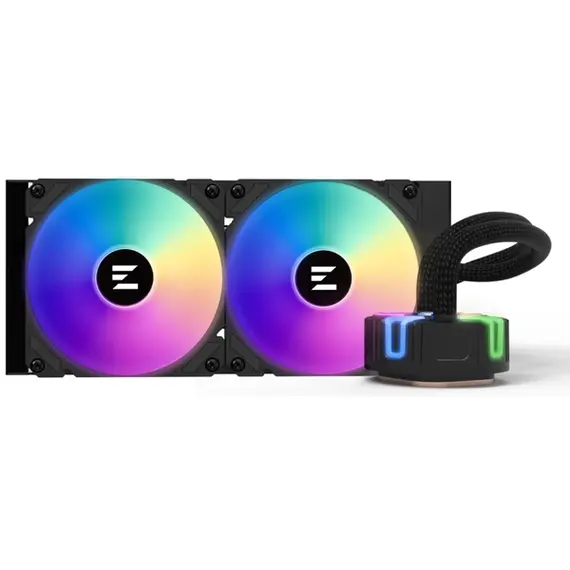 ქულერი Zalman LCS Reserator 5 Z24, ARGB LGA1700, 1200, 2011, 2011-V3, 2066, 115x, AM5, AM4, TDP320W, black  - Primestore.ge