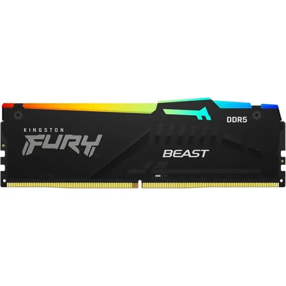 ოპერატიული მეხსიერება Kingston FURY (RGB) 16GB 6800MHz DDR5 DIMM CL34 1Rx8 2G x 64-bit  - Primestore.ge