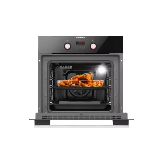 ჩასაშენებელი ღუმელი Hansa electrical BOES68401 black - Primestore.ge