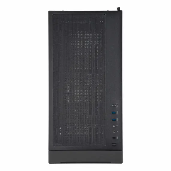 ქეისი 2E 2E-G2302B Dominator Pro, Computer Case, MidT, ATX, Mini-ITX, Micro-ATX, 2xUSB3.0, USBType-C, Black - Primestore.ge