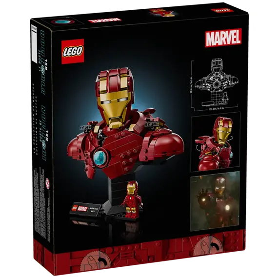 ლეგო LEGO Constructor Super Heroes Iron Man MK4 Bust - Primestore.ge