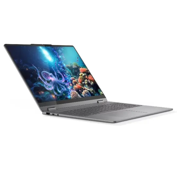 ნოუთბუქი Lenovo Ideapad Yoga 7 2-in-1 16''  2.8K  OLED Touch  Ultra 7 256V 16GB 1TB SSD Integrated Arc Graphics Luna Grey (83JT0028RK) - Primestore.ge
