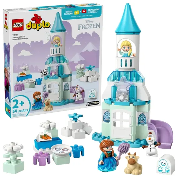 ლეგო LEGO Constructor DUPLO Disney Anna and Elsa's Frozen Castle Party Set , 2 image - Primestore.ge