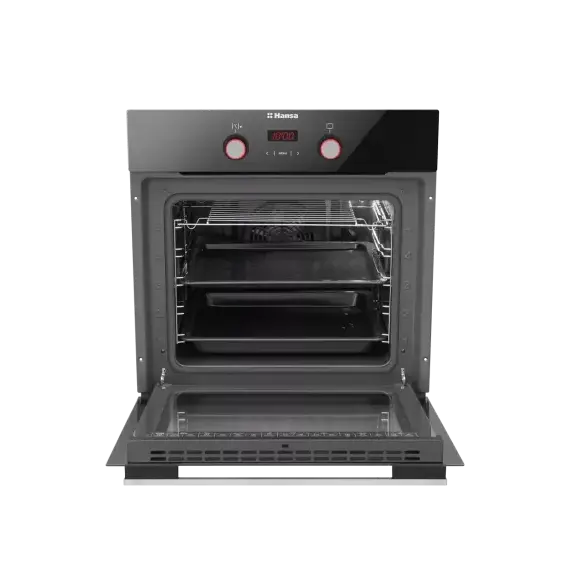 ჩასაშენებელი ღუმელი Hansa electrical BOES68401 black - Primestore.ge
