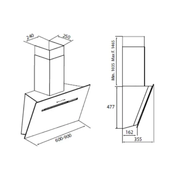 გამწოვი AIRFORCE CCF6001 , 3 image - Primestore.ge