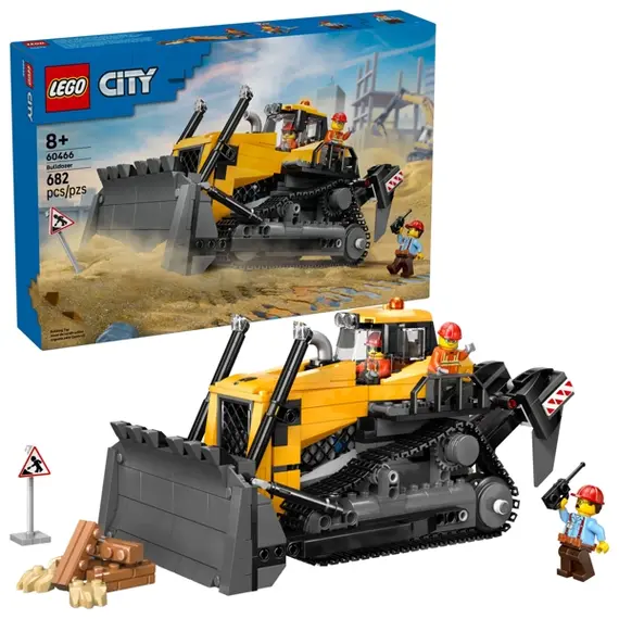 ლეგო LEGO Constructor City Yellow Bulldozer , 2 image - Primestore.ge