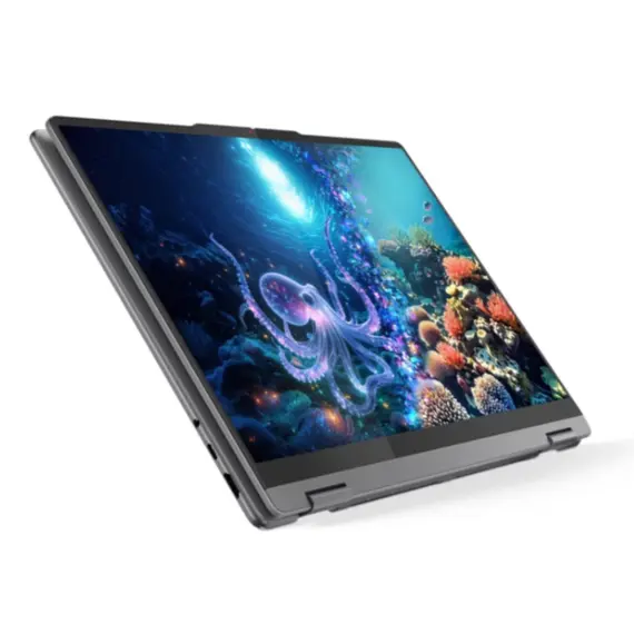 ნოუთბუქი Lenovo Ideapad Yoga 7 2-in-1 16''  2.8K  OLED Touch  Ultra 7 256V 16GB 1TB SSD Integrated Arc Graphics Luna Grey (83JT0028RK) - Primestore.ge